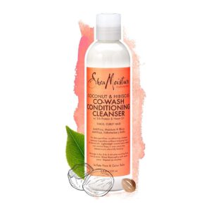 Shea Moisture Coconut & Hibiscus Co-Wash Conditoning Cleanser 12 oz
