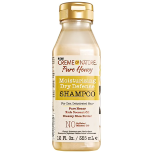 Creme of Nature Pure Honey Moisturizing Dry Defense Shampoo 12 oz