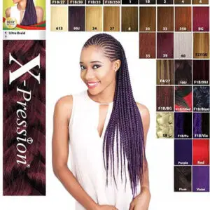 X-pression ultra braid 82