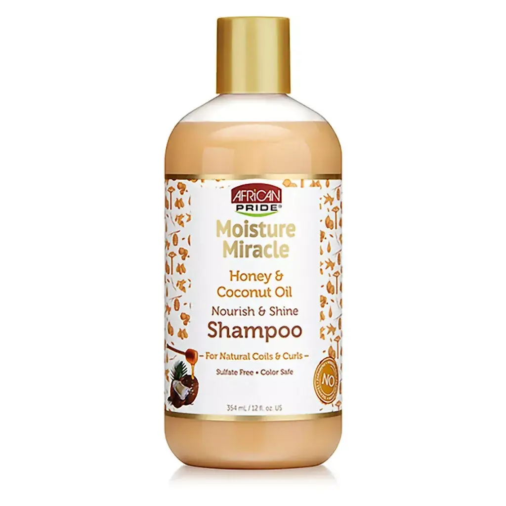 African Pride Moisture Miracle Honey & Coconut Oil Shampoo 354 ml
